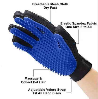 Zenfold Pets – Deshedding Silicone Grooming Glove (Pair)